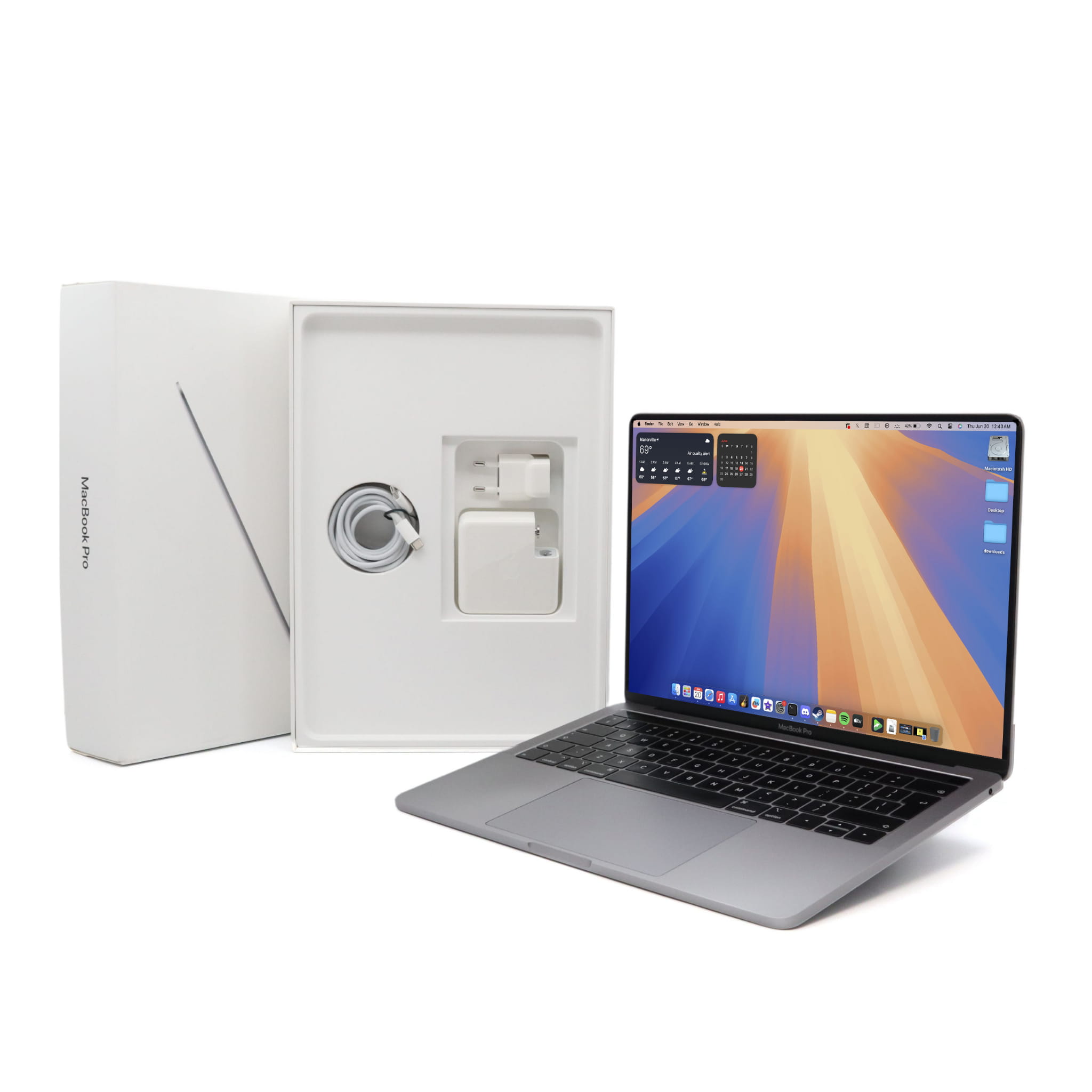 Poleasingowy Laptop Apple MacBook Pro A2159 2019 i5-8257U Poleasingowy Laptop Apple MacBook Pro A2159 2019 i5-8257U