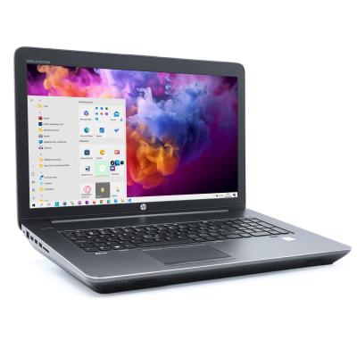 Poleasingowy Laptop HP ZBOOK 17 G4 Intel Core i7-7700HQ 32GB RAM 512GB SSD Quadro M1200 Mobile 17,3'' Full HD Klasa B idealny do pracy zdalnej, do przeglądania internetu i do nauki