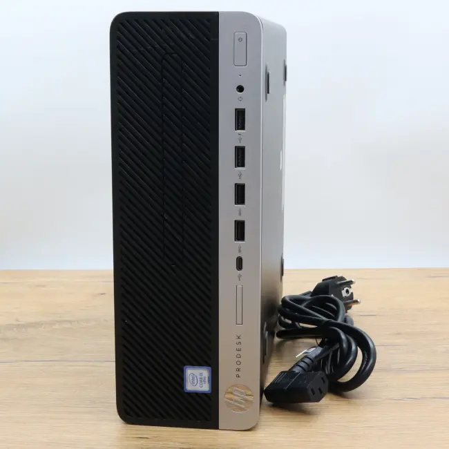 Używany Komputer HP ProDesk 600 G5 Intel Core i5-9500 16GB RAM 512GB NVMe SFF idealny do pracy zdalnej, do przeglądania internetu i do nauki