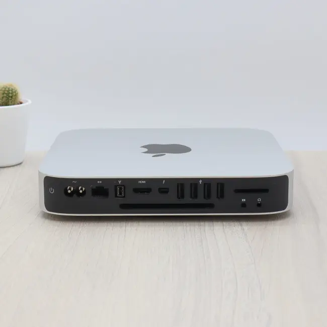 Tani Komputer Apple Mac Mini A1347 2011 Intel Core i5-2520M 8GB RAM 128GB SSD Radeon HD 6630M Klasa B idealny do pracy zdalnej, do przeglądania internetu i do nauki