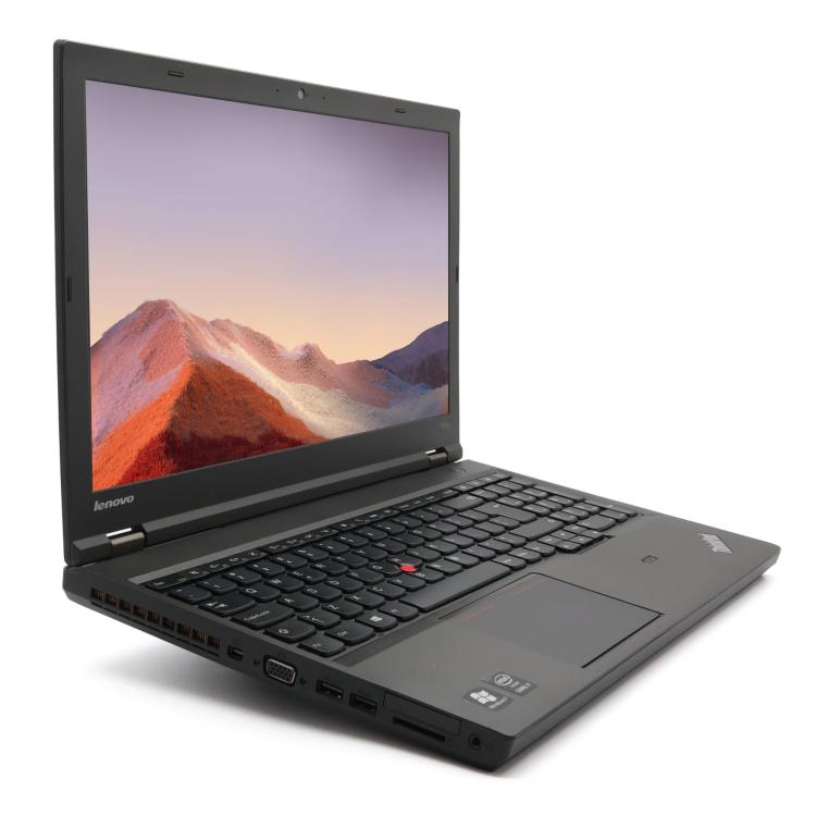 Poleasingowy Laptop Lenovo ThinkPad T540p Intel Core i7-4700MQ 8GB RAM 256GB SSD 15,6 cali Geforce GT 730M HD Klasa A idealny do pracy zdalnej, do przeglądania internetu i do nauki