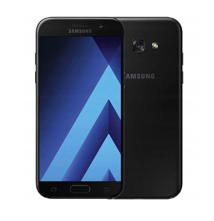 Poleasingowy Smartfon Samsung Galaxy A5 SM-A520F 3GB 32GB Czarny Klasa A idealny do pracy zdalnej, do przeglądania internetu i do nauki