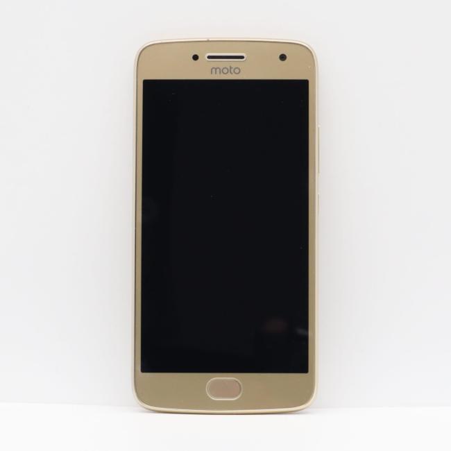 Poleasingowy Smartfon Motorola  G5  Plus 3/32GB  Złoty Klasa A idealny do pracy zdalnej, do pracy biurowej i do domu