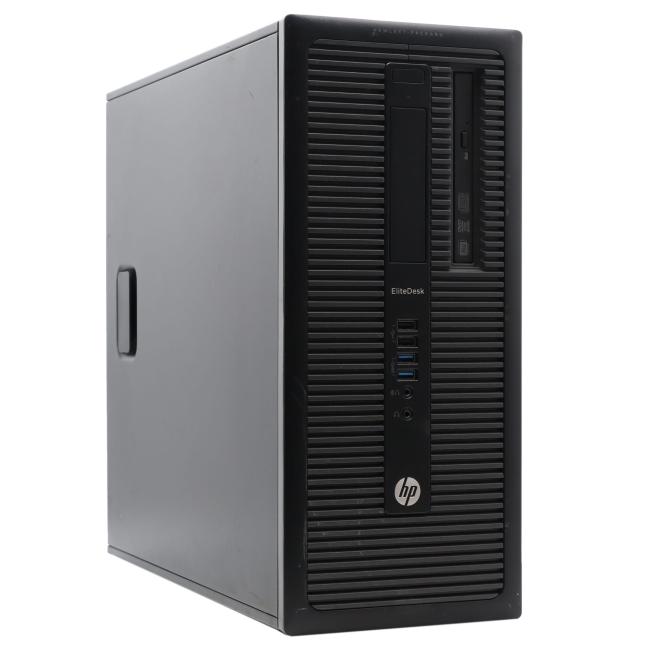 Poleasingowy Komputer HP Elitedesk 800 G1  Intel Core i7-4770 8GB RAM 128GB SSD + 500GB HDD + AMD RADEON 8490 idealny do pracy zdalnej, do przeglądania internetu i do nauki
