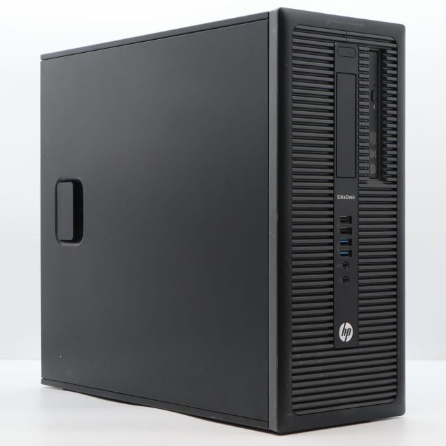 Poleasingowy Komputer HP Elitedesk 800 G1  Intel Core i7-4770 8GB RAM 128GB SSD + 500GB HDD + AMD RADEON 8490 idealny do pracy zdalnej, do pracy biurowej i do domu