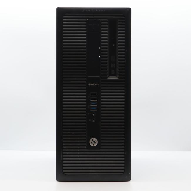 Używany Komputer HP Elitedesk 800 G1  Intel Core i7-4770 8GB RAM 128GB SSD + 500GB HDD + AMD RADEON 8490 idealny do pracy zdalnej, do przeglądania internetu i do nauki