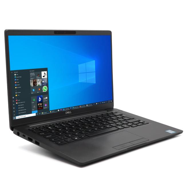 Poleasingowy Laptop Dell Latitude 7400  Intel Core i5-8265U 16GB RAM 512GB SSD 14'' Full HD Czarny Klasa B idealny do pracy zdalnej, do przeglądania internetu i do nauki
