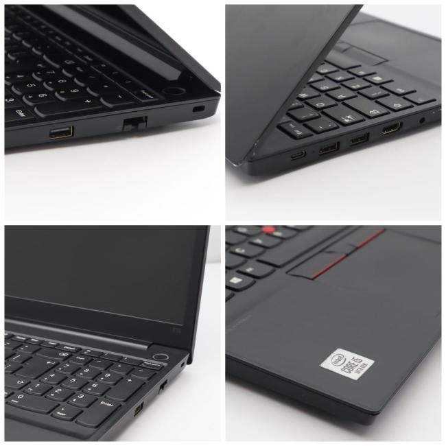 Używany Laptop Lenovo ThinkPad E15  Intel Core i5-10210U 16GB RAM 256GB SSD 15 cali Full HD Klasa C idealny do pracy zdalnej, do pracy biurowej i do domu