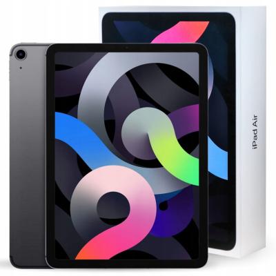 Poleasingowy Tablet Apple iPad Air 4 64GB Space Gray 10.9 cali + Cellular Klasa A idealny do pracy zdalnej, do przeglądania internetu i do nauki