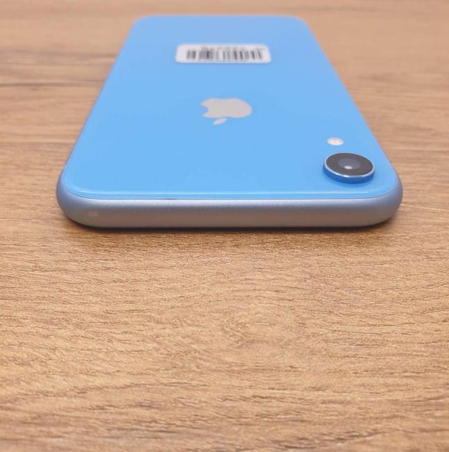 Poleasingowy Smartfon Apple iPhone XR 64GB Niebieski Klasa B idealny do pracy zdalnej, do pracy biurowej i do domu