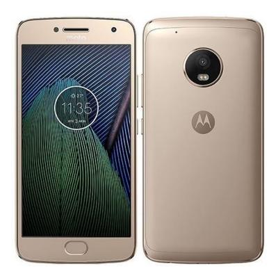 Poleasingowy Smartfon Motorola  G5  Plus 3/32GB  Złoty Klasa A idealny do pracy zdalnej, do przeglądania internetu i do nauki