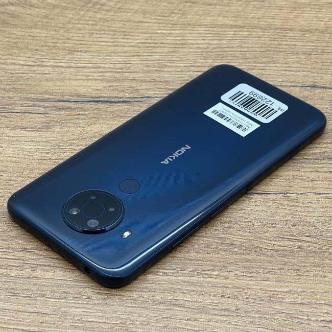 Tani Smartfon Nokia 5.4 Niebieski 4GB/64GB Klasa A idealny do pracy zdalnej, do pracy biurowej i do domu