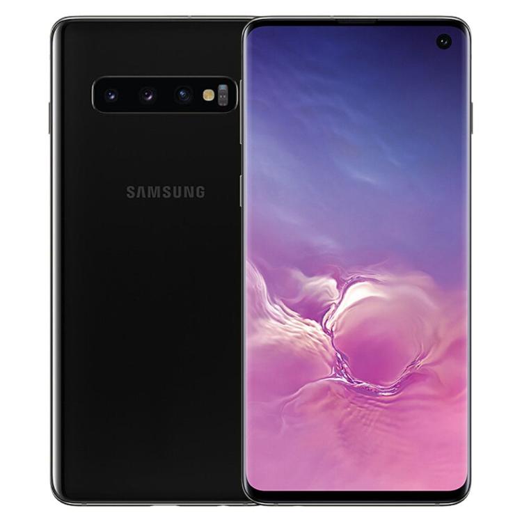 Poleasingowy Smartfon Samsung Galaxy S10 128 GB Dual Sim Czarny Klasa B idealny do pracy zdalnej, do przeglądania internetu i do nauki