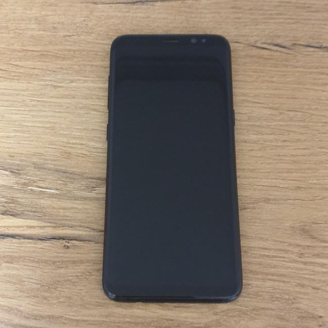 Poleasingowy Smartfon Samsung Galaxy S8 4GB/64GB Midnight Black Klasa C idealny do pracy zdalnej, do pracy biurowej i do domu