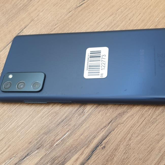 Używany Smartfon Samsung Galaxy S20 FE 5G DS SM-G781B/DS 6GB/128GB Cloud Navy  Dual SIM Klasa C idealny do pracy zdalnej, do pracy biurowej i do domu