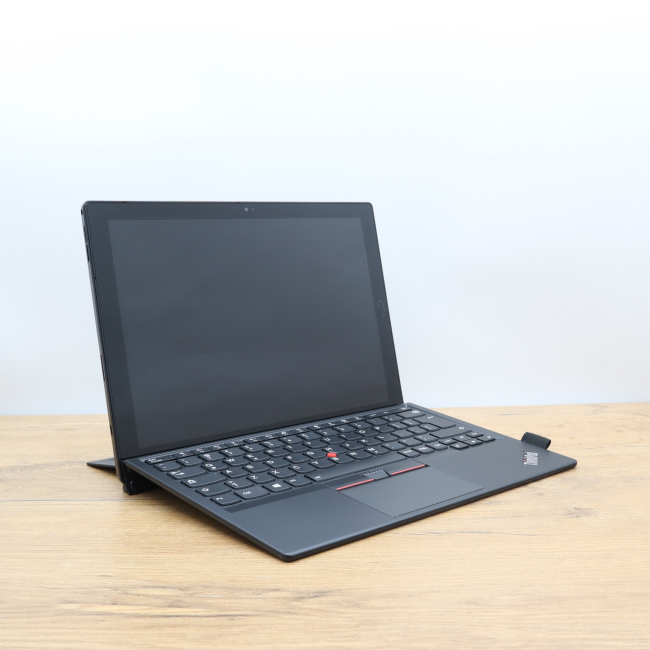 Poleasingowy Tablet Lenovo ThinkPad X1 2nd Gen 2w1 Intel Core i5-7Y54 8GB RAM 256GB SSD 12 cali 2K Dotykowy Klasa C idealny do pracy zdalnej, do przeglądania internetu i do nauki