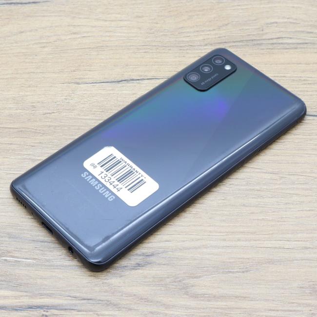 Używany Smartfon Samsung Galaxy A41 4GB/64GB SM-A415F/DSN Crush Black Klasa B idealny do pracy zdalnej, do przeglądania internetu i do nauki