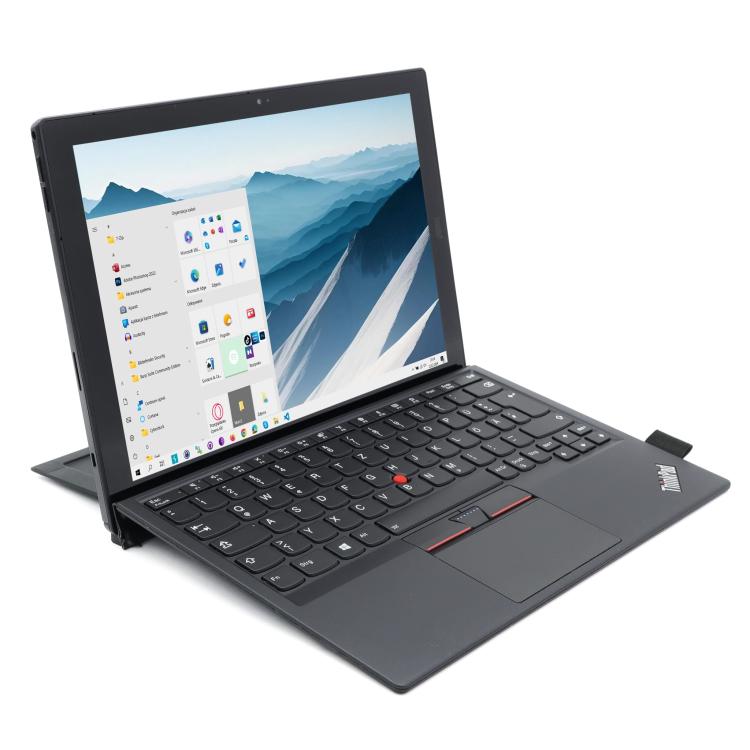 Poleasingowy Tablet Lenovo ThinkPad X1 2nd Gen 2w1 Intel Core i5-7Y54 8GB RAM 256GB SSD 12 cali 2K Dotykowy Klasa C idealny do pracy zdalnej, do przeglądania internetu i do nauki