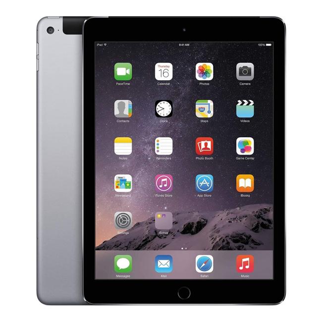 Poleasingowy Tablet Apple iPad AIR 2 LTE 32GB A1567 Wi-Fi + Celluar LTE 9,7'' Klasa B idealny do pracy zdalnej, do przeglądania internetu i do nauki