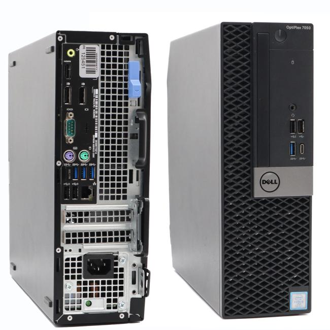 Poleasingowy Komputer Dell Optiplex 7050  Intel Core i5-7500 8GB RAM 256GB SDD + WiFi idealny do pracy zdalnej, do przeglądania internetu i do nauki
