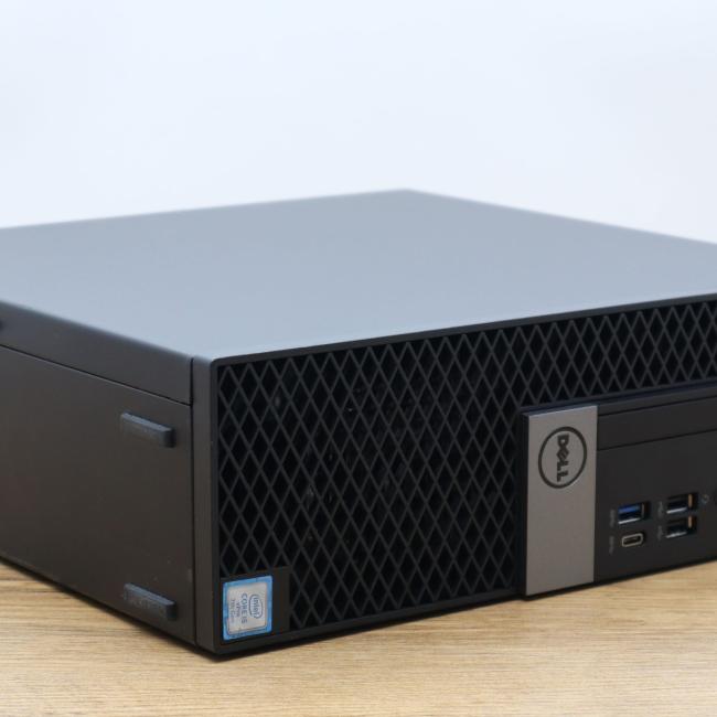 Używany Komputer Dell Optiplex 7050  Intel Core i5-7500 8GB RAM 256GB SDD + WiFi idealny do pracy zdalnej, do pracy biurowej i do domu