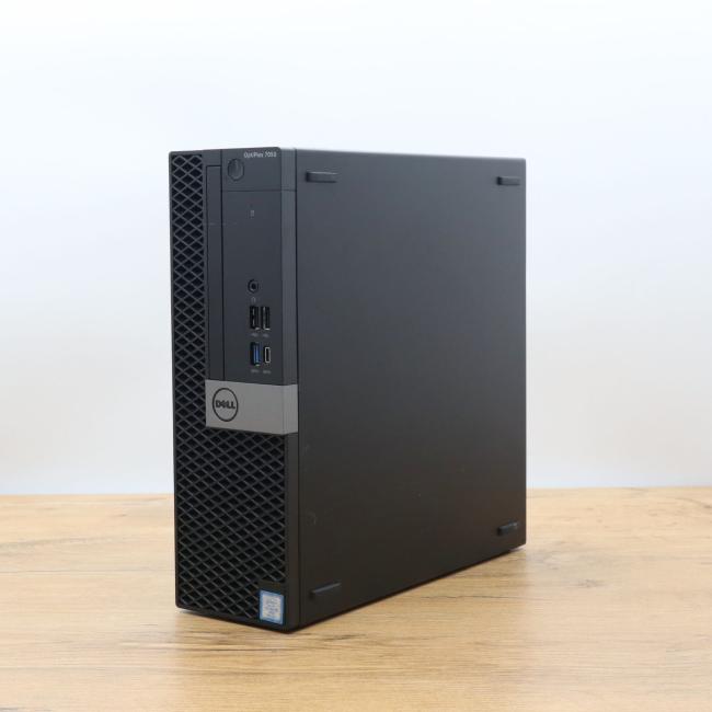 Używany Komputer Dell Optiplex 7050  Intel Core i5-7500 8GB RAM 256GB SDD + WiFi idealny do pracy zdalnej, do przeglądania internetu i do nauki