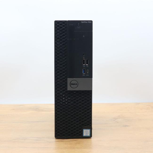 Używany Komputer Dell Optiplex 7050  Intel Core i5-7500 8GB RAM 256GB SDD + WiFi idealny do pracy zdalnej, do pracy biurowej i do domu