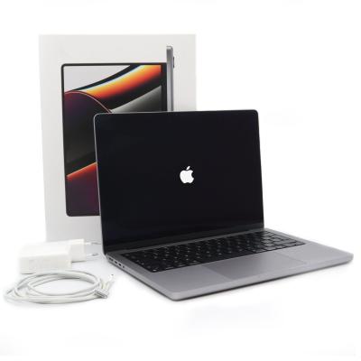 Poleasingowy Laptop Apple MacBook Pro A2442 2021 M1 Pro 32GB RAM 512GB SSD 14 cali Space Gray Klasa A idealny do pracy zdalnej, do przeglądania internetu i do nauki