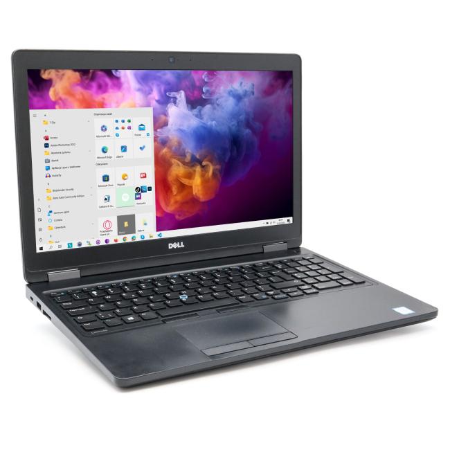 Poleasingowy Laptop Dell Latitude 5580 Intel Core i7-7600U 16GB 256GB SSD 15,6 cali Full HD Klasa B idealny do pracy zdalnej, do przeglądania internetu i do nauki