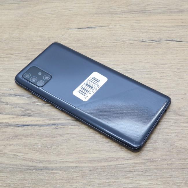 Tani Smartfon Samsung Galaxy A51 4GB/128GB SM-A515 Czarny Klasa B idealny do pracy zdalnej, do przeglądania internetu i do nauki
