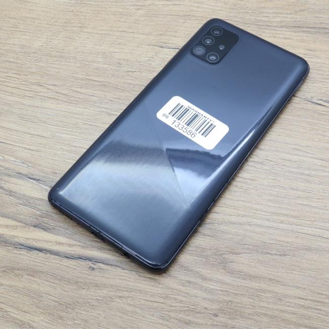 Poleasingowy Smartfon Samsung Galaxy A51 4GB/128GB SM-A515 Czarny Klasa B idealny do pracy zdalnej, do pracy biurowej i do domu