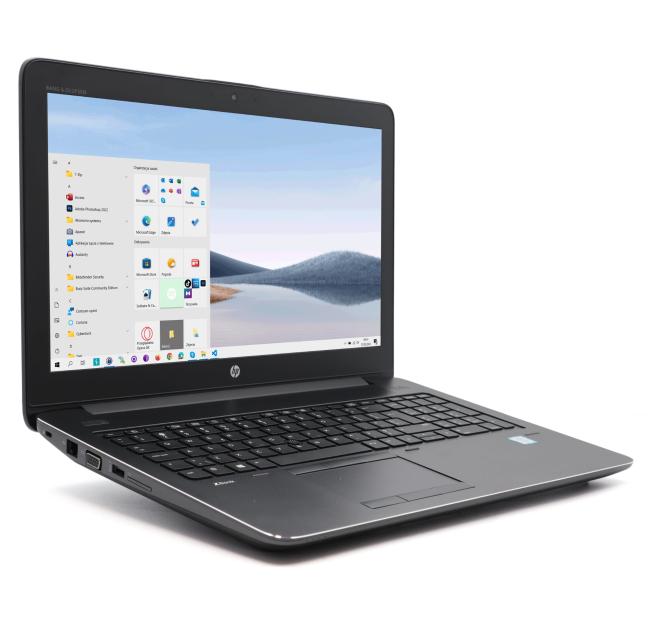 Poleasingowy Laptop HP ZBook 15 G3  Intel Core i7-6820HQ 16GB RAM 512GB SSD 15,6 cali Nvidia M2000M Full HD Klasa A idealny do pracy zdalnej, do przeglądania internetu i do nauki