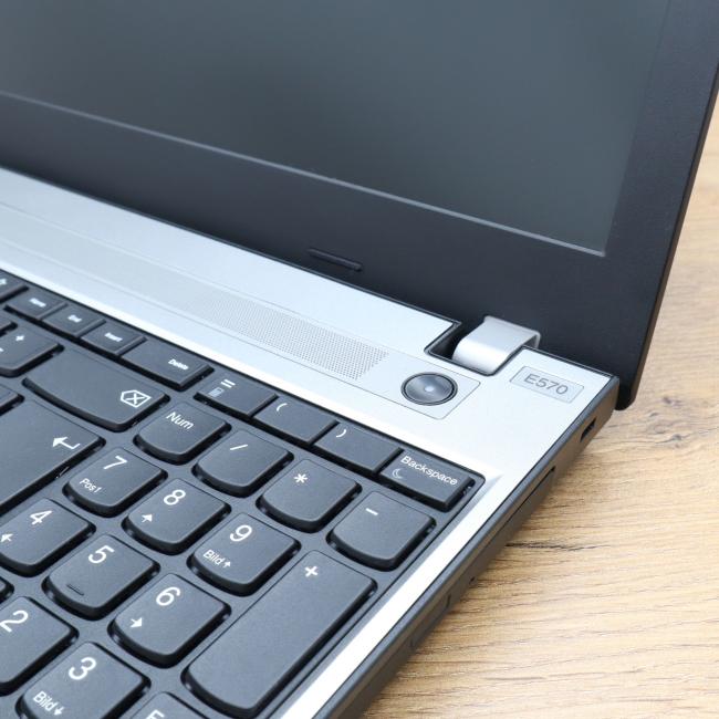 Używany Laptop Lenovo ThinkPad E570 Intel Core i5-7200U 8GB 256GB SSD 15,6 cali Full HD Klasa A idealny do pracy zdalnej, do przeglądania internetu i do nauki