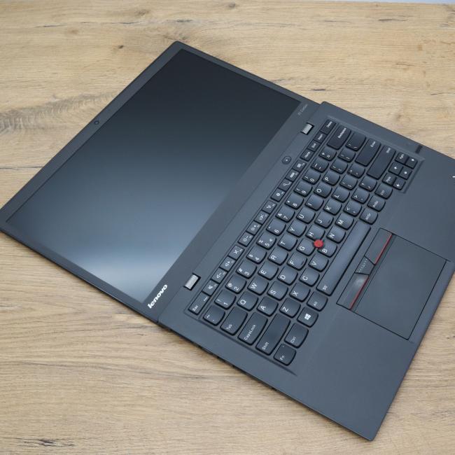 Tani Laptop Lenovo Thinkpad X1 Carbon 3rd Gen Intel Core i7-5600U 8GB RAM 256GB SSD 14 cali Full HD Klasa B idealny do pracy zdalnej, do pracy biurowej i do domu