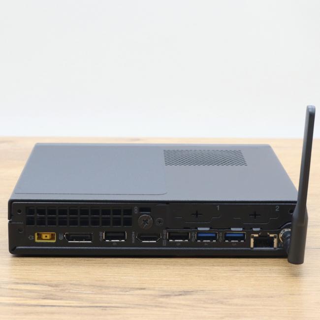 Poleasingowy Komputer Tiny Lenovo M920x Intel Core i3-8100 8GB RAM 256GB NVMe Windows 11 Pro idealny do pracy zdalnej, do pracy biurowej i do domu