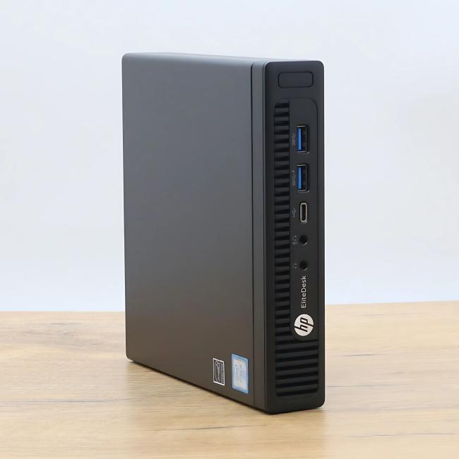 Używany Komputer HP ELITEDESK 800 G2 Intel Core i5-6600T 16GB RAM 256GB NVMe idealny do pracy zdalnej, do przeglądania internetu i do nauki