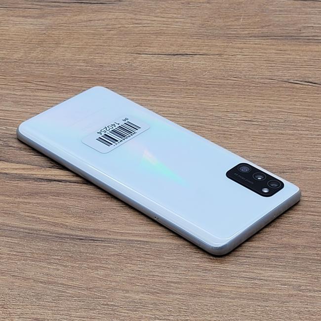 Używany Smartfon Samsung Galaxy A41 4GB/64GB SM-A415F/DSN Crush White Klasa A idealny do pracy zdalnej, do pracy biurowej i do domu
