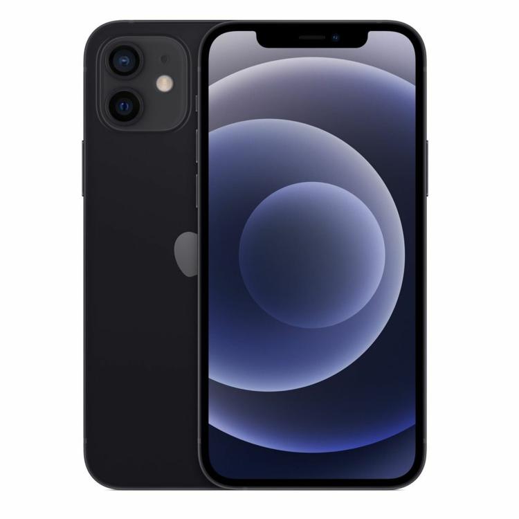 Poleasingowy Smartfon Apple iPhone 12  4GB 256GB Czarny /Black 6,1 cali Klasa B idealny do pracy zdalnej, do przeglądania internetu i do nauki