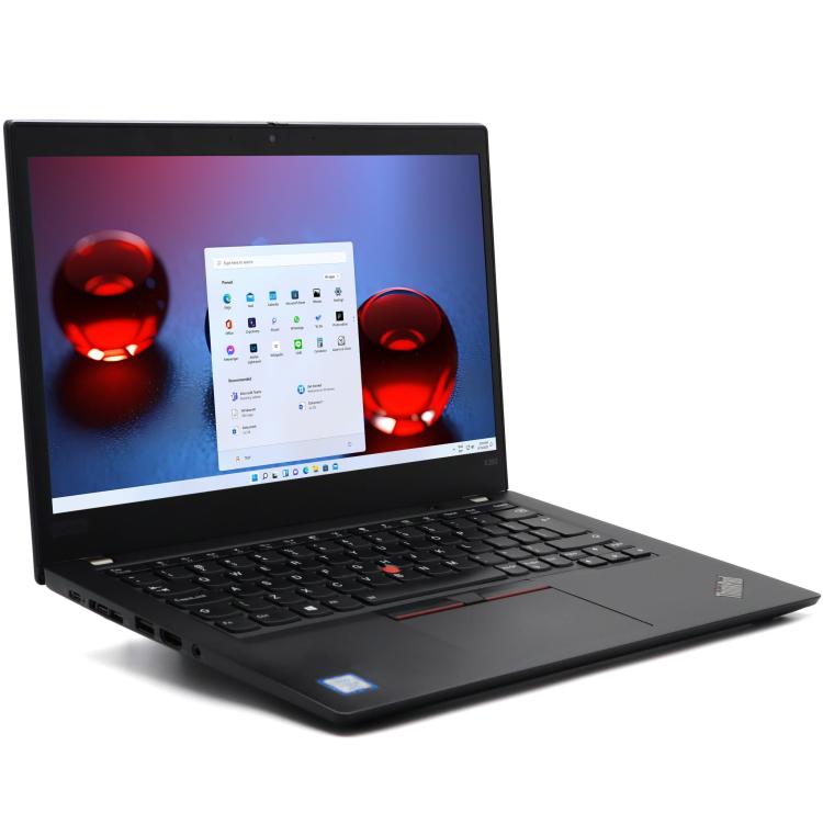 Poleasingowy Laptop Lenovo ThinkPad X390  Intel Core i5-8365U 8GB RAM 256GB SSD 13,3 cali Full HD Dotyk  Klasa B idealny do pracy zdalnej, do przeglądania internetu i do nauki