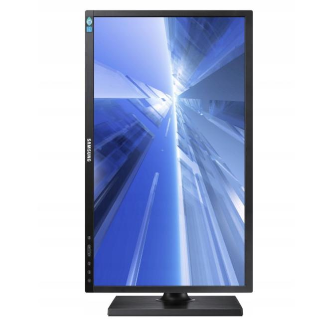 Poleasingowy Monitor LED Samsung S24C650BW 24 cali Full HD IPS Klasa A idealny do pracy zdalnej, do pracy biurowej i do domu