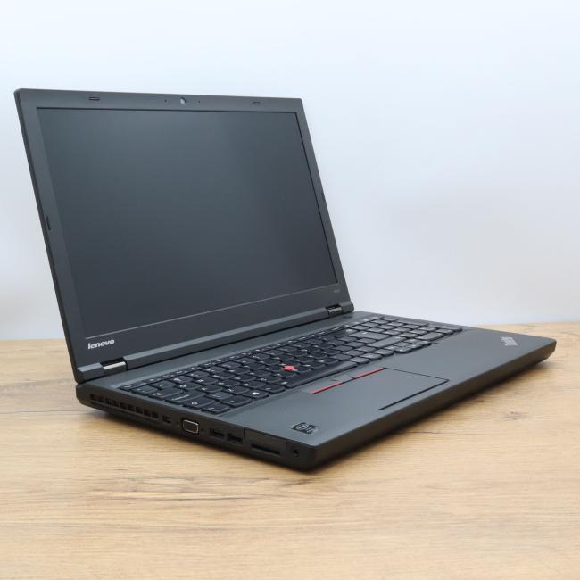 Używany Laptop Lenovo ThinkPad W541 Intel Core i7-4810MQ 16GB RAM 256GB SSD 15,6 cali Full HD Quadro K1100M Klasa B idealny do pracy zdalnej, do pracy biurowej i do domu