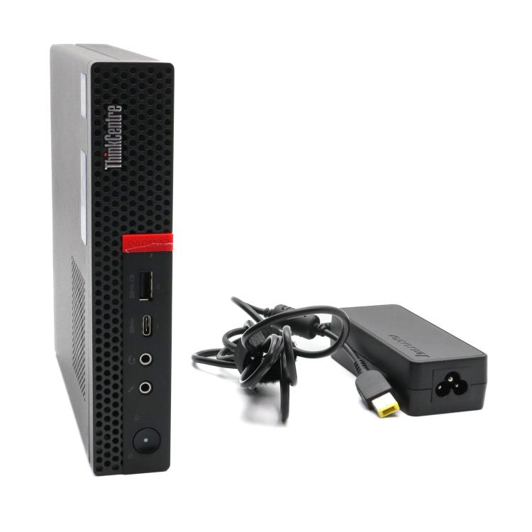 Poleasingowy Komputer Tiny Lenovo M920x Intel Core i3-8100 8GB RAM 256GB NVMe Windows 11 Pro idealny do pracy zdalnej, do pracy biurowej i do domu