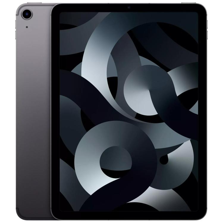 Poleasingowy Tablet Apple A2589 iPad Air 5 M1 64GB Space Gray 10.9 cali + Cellular Klasa A idealny do pracy zdalnej, do przeglądania internetu i do nauki Poleasingowy Tablet Apple A2589 iPad Air 5 M1 64GB Space Gray 10.9 cali + Cellular Klasa A idealny do pracy zdalnej, do przeglądania internetu i do nauki