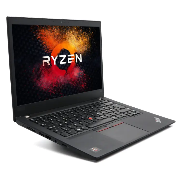 Poleasingowy Laptop Lenovo ThinkPad T495 AMD RYZEN 5 PRO 3500U 8GB 256GB NVMe 14 cali Full HD Klasa B idealny do pracy zdalnej, do przeglądania internetu i do nauki