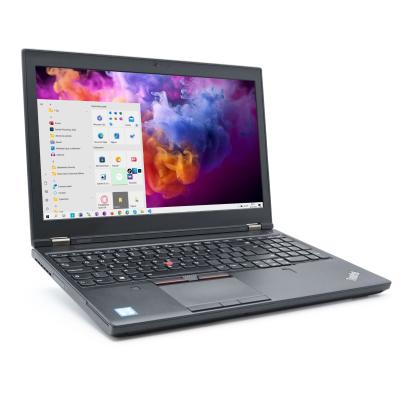 Poleasingowy Laptop Lenovo ThinkPad P50 Intel Core i7-6820HQ 16GB 256GB SSD 15,6 cali NVIDIA Full HD Klasa A idealny do pracy zdalnej, do przeglądania internetu i do nauki