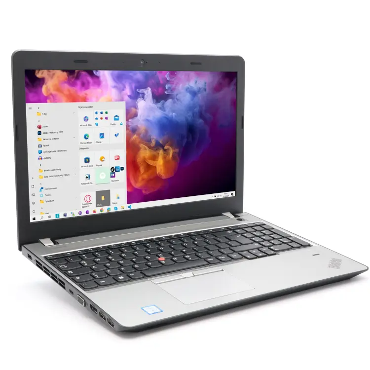 Poleasingowy Laptop Lenovo ThinkPad E570 Intel Core i5-7200U 8GB 256GB SSD 15,6 cali Full HD Klasa A idealny do pracy zdalnej, do przeglądania internetu i do nauki