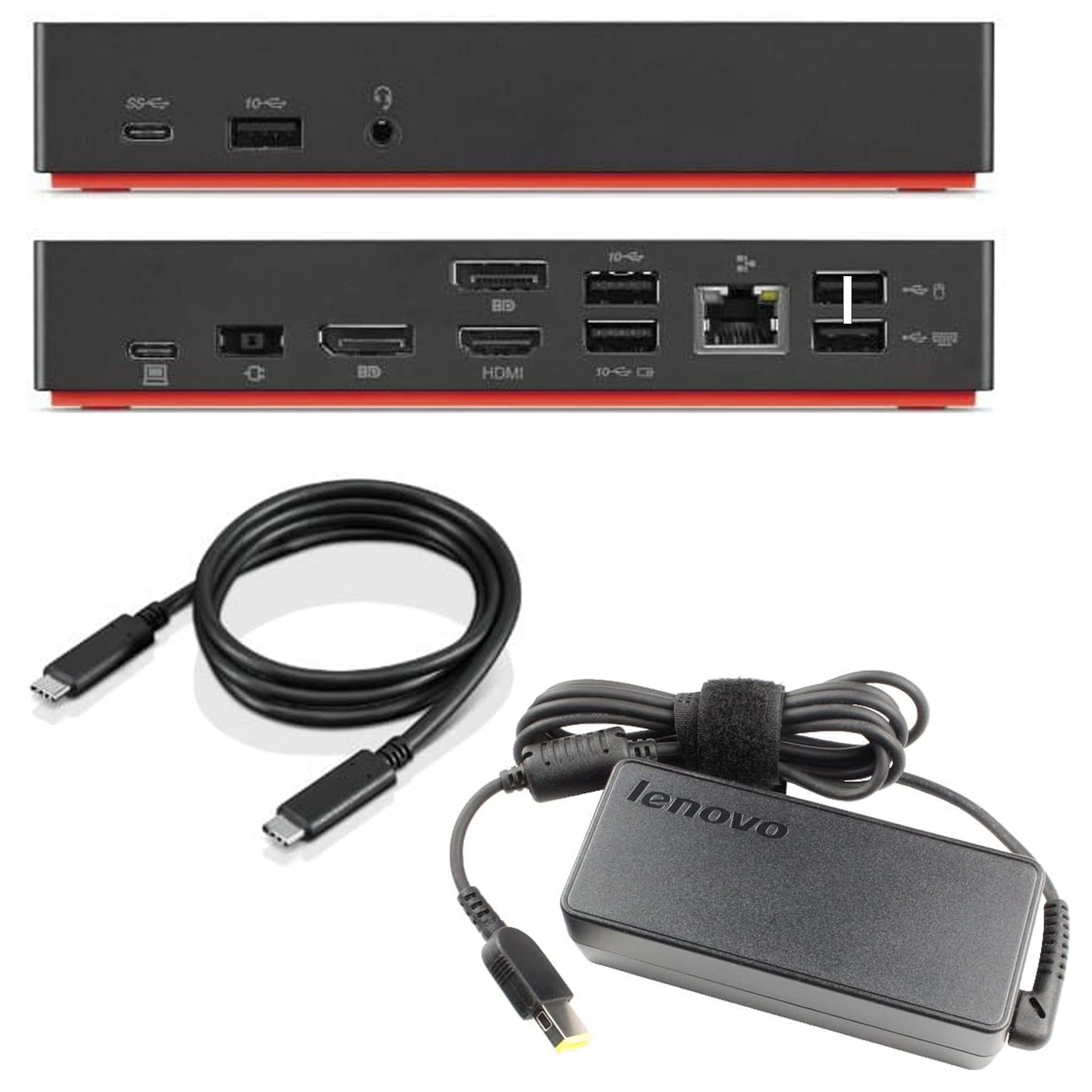 Poleasingowy Stacja dokująca Lenovo 40AS LDC-G2 USB C - Dock Gen2