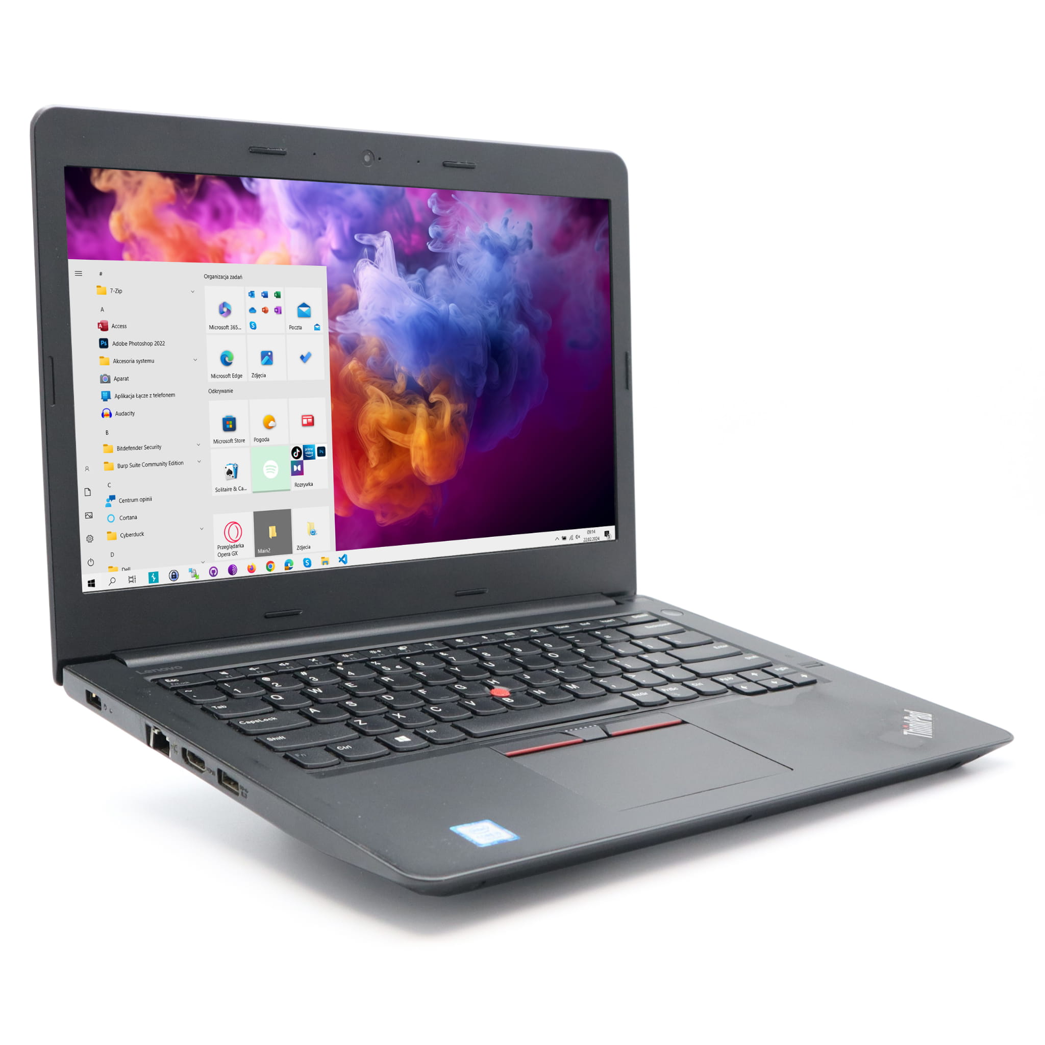 Poleasingowy Laptop Lenovo ThinkPad E470 i5-7200U 8GB RAM 256GB 